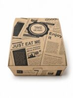 Hamburger Box 13x13x9.5cm aus Karton 200 / Karton – Bild 3