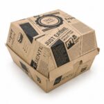 Hamburger Box 13x13x9.5cm aus Karton 200 / Karton