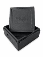 Warmhaltebox Schwarz 35x35x10cm 1 / Karton – Bild 2