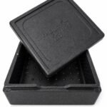 Warmhaltebox schwarz 42x42x20cm 1 / Karton