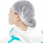 PP-Einwegklipphaube weiss Universalgrösse