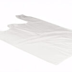 Hemdchentragetaschen weiss HDPE stark 30+18x55cm 1000 / Karton