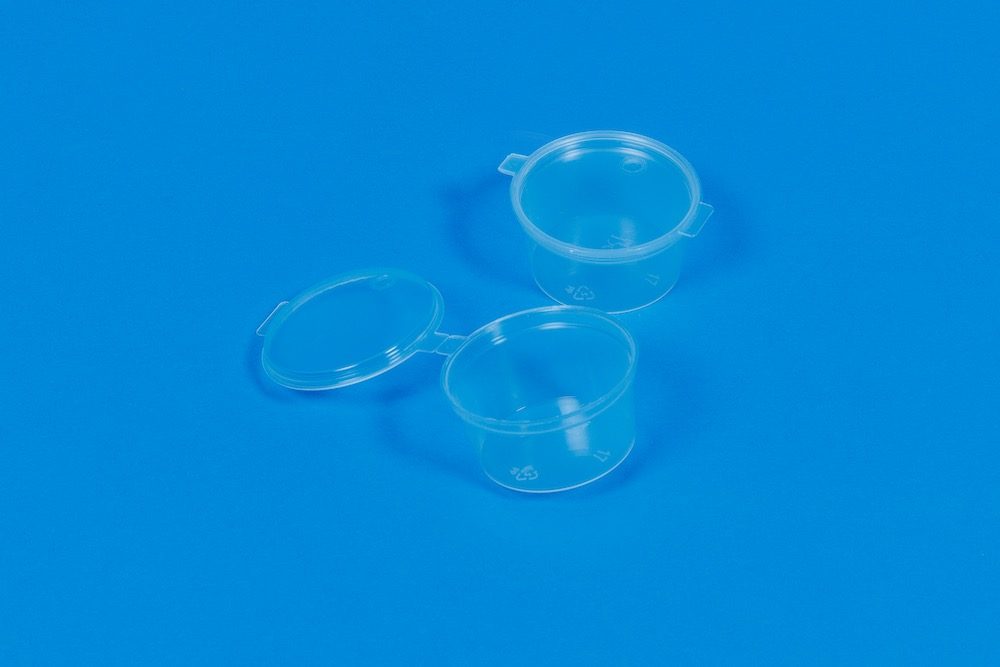 Saucenbecher 30ccm PP mit angeh. Deckel 1000 / Karton