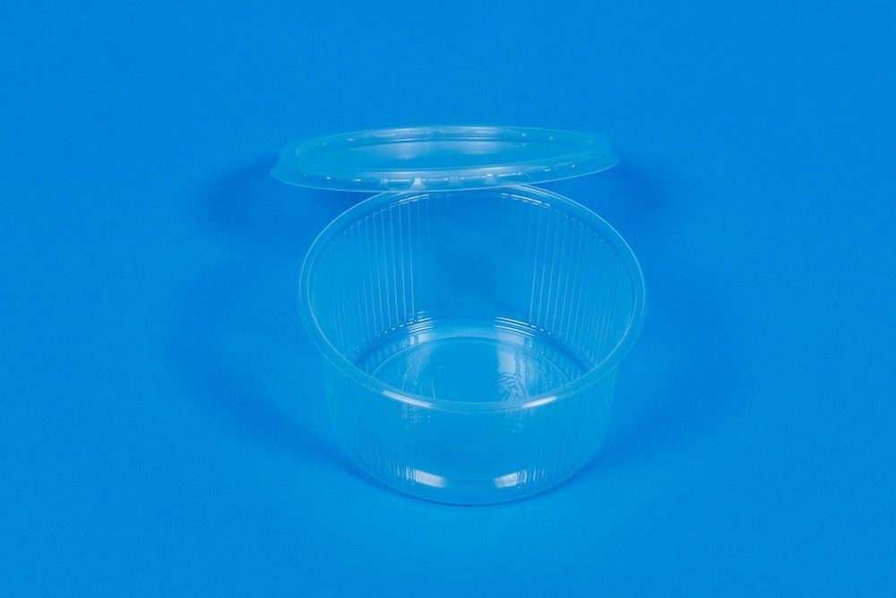 Feinkostbecher rund 250ml mit Deckel1000 / Karton