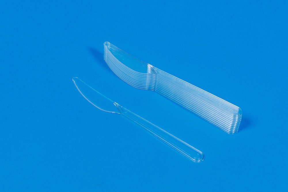 Plastikmesser Exclusiv Proline Transparent 2000 / Karton