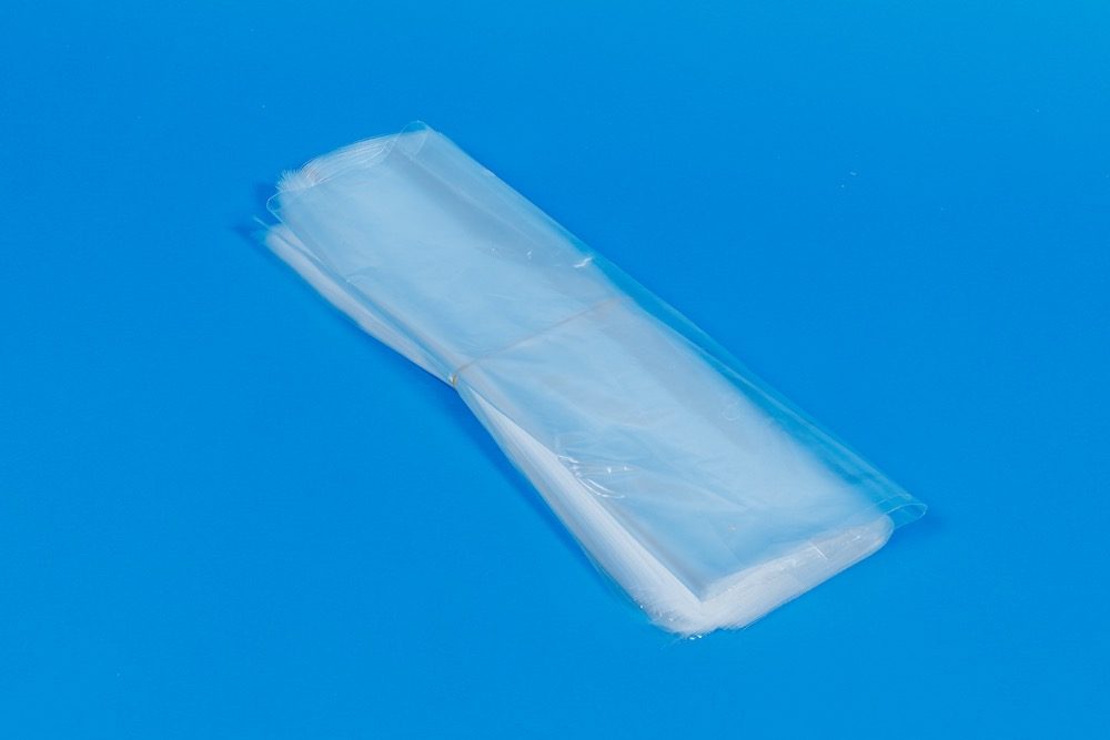 Seitenfaltenbeutel, (Flachbeutel) HDPE 600+400x800mm Transparent 10 x 100 / 1000 Stück / Karton