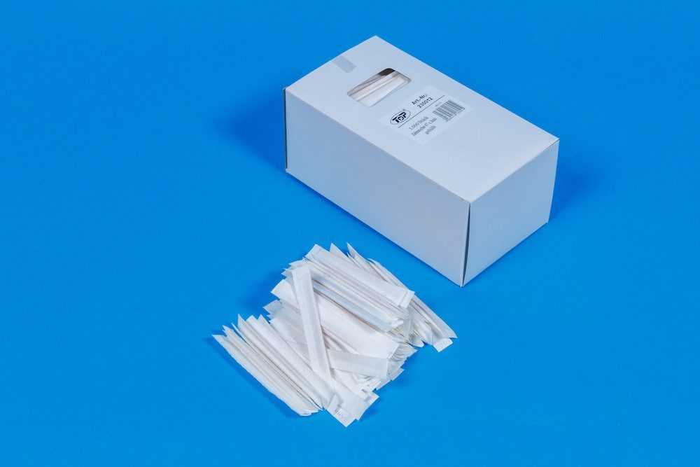 Holz Zahnstocher 68mm einzeln verpackt Gebindeart 10000 / Karton