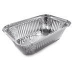 Récipient aluminium 790 ml rectangulaire R45 1000 / carton
