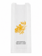 Sacs  de boulanger brun / blanc avec fenêtre 20/48 1000 pièces / carton