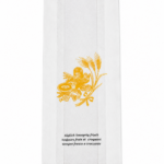 Sacs  de boulanger brun / blanc avec fenêtre 20/48 1000 pièces / carton