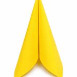 Servietten Air-Laid 40x40cm 1/4 Falz gelb