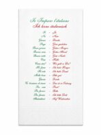 Servietten 40x40cm 2-lagig 1/8 Falt mit Druck "Italienische Flagge"" 1000 / Karton – Bild 2