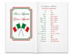 Servietten 40x40cm 2-lagig 1/8 Falt mit Druck "Italienische Flagge"" 1000 / Karton – Bild 3