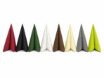 Servietten Air-Laid 40x40cm 1/4 Falz Grau – Bild 3
