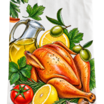 Hähnchenbeutel aus fettdichtem Papier 18+6X35 cm, 500 Stück